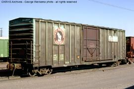 Great Northern Boxcar 138149 at Albuquerque, New Mexico, 1982