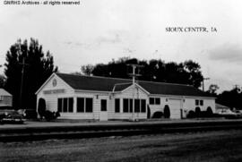 Great Northern Depot at Sioux Center, Iowa, undated