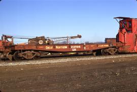 Great Northern Railway MOW X2785 at Spokane, Washington in 1973.