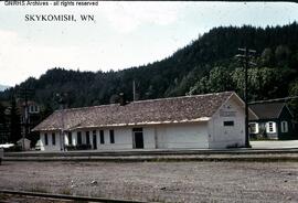 Great Northern Depot at Skykomish, Washington, undated