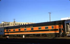 Great Northern Railway Passenger Car 1371 at Seattle, Washington in 1970.