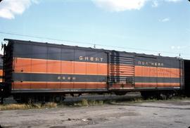 Great Northern Railway Express Box Car 2628 Express mail storage Car.