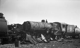 Great Northern Steam Locomotive 3142, undated.