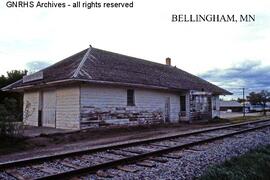 Great Northern Depot at Bellingham, Minnesota, undated