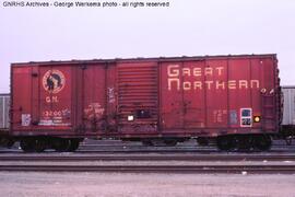 Great Northern Boxcar 13200 at Albuquerque, New Mexico, 1978