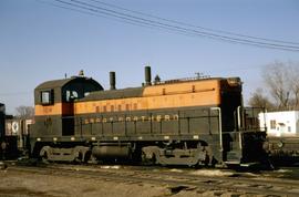 Great Northern Railway 104 at Minneapolis Junction, Minnesota in 1970.