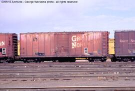 Great Northern Boxcar 6386 at Belen, New Mexico, 1980