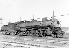 Great Northern Steam Locomotive 2506 at Hillyard, Washington, undated