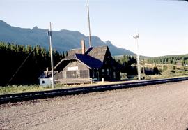 Great Northern Railway Summit, Montana depot in 1969.