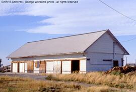 Great Northern Depot at Moccasin, Montana, 1990