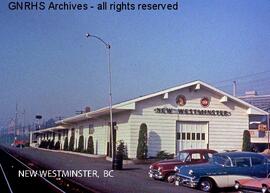 Great Northern Depot at New Westminster, British Columbia, undated