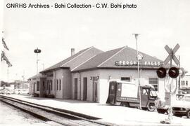 Great Northern Depot at Fergus Falls, Minnesota, 1969