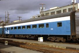 Great Northern Railway Passenger Car 1212 at Seattle, Washington in 1972.