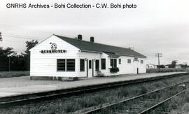 Great Northern Depot at Kerkhoven, Minnesota, 1968