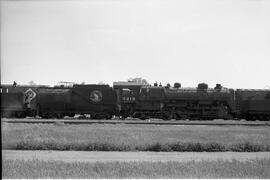 Great Northern Steam Locomotive 3219 at Saint Cloud, Minnesota in 1961.