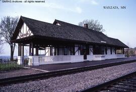 Great Northern Depot at Wayzata, Minnesota, undated