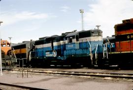 Great Northern Railway 2022 at Havre, Montana in 1969.