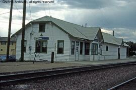 Great Northern Depot at Malta, Montana, undated