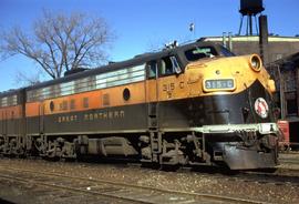 Great Northern Railway 315-C at Minneapolis, Minnesota in 1969.