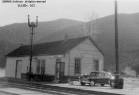 Great Northern Depot at Basin, Montana, undated