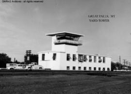 Great Northern Yard Tower at Great Falls, Montana, undated