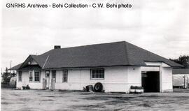 Great Northern Depot at Boissevain, Manitoba, 1970