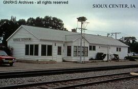 Great Northern Depot at Sioux Center, Iowa, undated