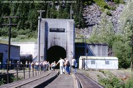 Great Northern Tunnel at Berne, Washington, 1982