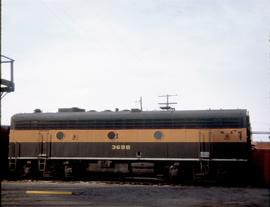 Great Northern Railway 369-B at Great Falls, Montana in 1968.