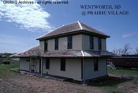 Great Northern Depot at Wentworth, South Dakota, undated