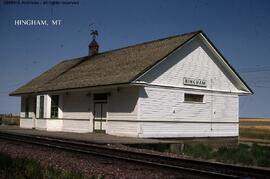 Great Northern Depot at Hingham, Montana, undated