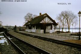 Great Northern Depot at Wayzata, Minnesota, undated