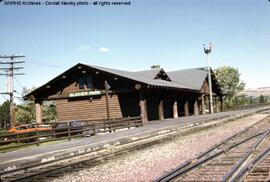 Great Northern Depot at Glacier Park, Washington, 1969