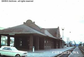 Northern Pacific Depot at Chehalis, Washington, undated