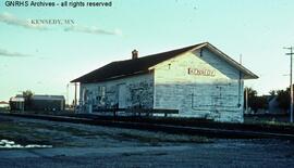 Great Northern Depot at Kennedy, Minnesota, undated