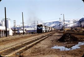 Great Northern Railway Train 87 at Wenatchee, Washington in 1969.