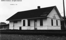 Great Northern Depot at Heimdal, North Dakota, undated