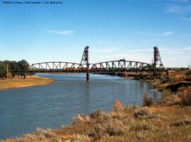 Great Northern Bridge at Snowden, Montana, undated