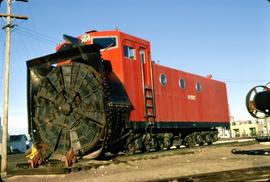 Great Northern Railway Snow Plow X1507 at Havre, Montana