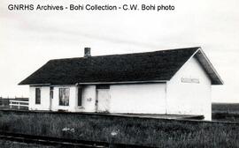 Great Northern Depot at Northcote, Minnesota, 1969