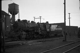 Great Northern Steam Locomotive 3226 at Willmar, Minnesota in 1960.