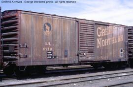Great Northern Boxcar 6119 at Albuquerque, New Mexico, 1979