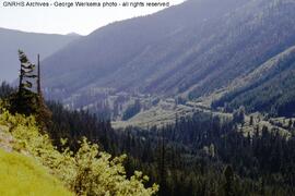 Great Northern Track at Tye, Washington, 1982