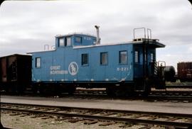 Great Northern Railway Caboose X-221.