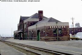 Great Northern Depot at Superior, Wisconsin, 1973