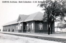 Great Northern Depot at Wahpeton, North Dakota, 1968