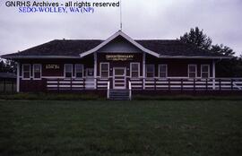 Northern Pacific Depot at Sedro Woolley, Washington, undated