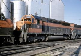 Great Northern Railway 415 at Havre, Montana in 1968.