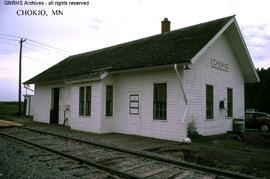 Great Northern Depot at Chokio, Minnesota, undated