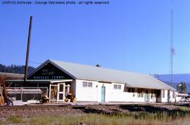 Great Northern Depot at Bonners Ferry, Idaho, 1990